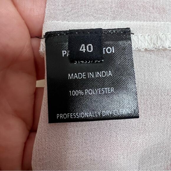 Dodo bar or floral tiered midi dress with stud embellishments Sz 40 - Picture 6 of 7